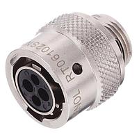 Amphenol SINE Systems RT06102SNH ຕົວເຊື່ອມ 16AWG 4 ຂາຍີ່ຫມາຍ ປລັກ ແຟມີນ