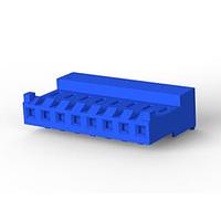 AMP Connectors - TE Connectivity 3-643821-8 ການປະກອບ Receptacle 8 POS RECPT 26 AWG