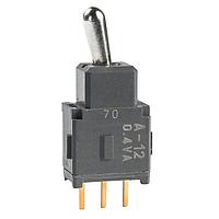 NKK Switches A12JP ປຸ່ມສະແກນຍ້ອຍປອດແພດຂອງກະບອງ Process Sealed Subminiature Toggles TOGGLE ON-ON