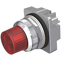 SIEMENS 52PL5X2 ໄຟສະແດງ OPERATOR, ໄຟສະແດງ, ແດງ, ກະຈົກ