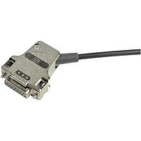 HARTING 09670150339 ຮົບຫົວດີສະບັບສອງຊິ້ນ DSUB ທີ່ມີທາງເຂົ້າດ້ານບູດ MET 15 ໂພນ