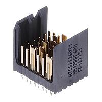 Amphenol TCS 951-200C-40H Headers Xcede Header, 2pr, 6 pos, ເປີດ