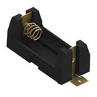 Keystone Electronics 1126 ຖານວາງແບດເຕີຣີ 1/2 AA ມີອົງຄະສົມສະພາບລູກສົ້ມ THM