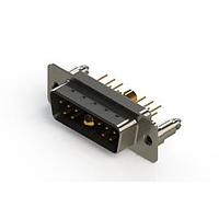 EDAC 627-11W1224-4TD ຕົວເຊື່ອມຕໍ່ Mixed Contact D-Sub Connectors Vertical Combo Dsub