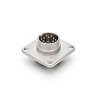 Amphenol Tuchel C091 31S012 100 2 ຕົວເຊື່ອມ FLANGE MT MALE RCPT 12CONTACT SILVER