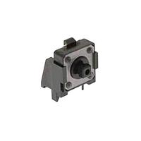 E-Switch TL1100CF160Q.08BLU ສະຫນັບສະຫນູນສະຫນັບສະຫນູນ Tactile, SPST-NO, Off-(On), ຜ່ານຮູ, ມຸມຂວາ