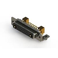 EDAC 630-17W2240-7N3 ຕູ້ຕິດຕໍ່ D-Sub ປະສົມມຸມຂວາ ຕູ້ຕິດຕໍ່ພະລັງງານ Combo D-Sub