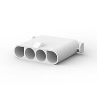 AMP Connectors - TE Connectivity 794117-1 ຮູສິງ Receptacle 04P .156 CAP F/H