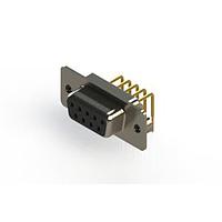 EDAC 630-M09-340-BN2 ຕົວເຊື່ອມ D-Sub - ຕົວເຊື່ອມ D-Sub ມຸມຂວາ ຄວາມໜາແບບມາດຕະຖານ