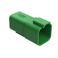 Amphenol SINE Systems AT04-6P-GRN ຕົວເຊື່ອມ A SERIES-AT-CONNECTORS