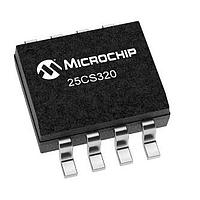 Microchip Technology 25CS320T-E/SN EEPROM 32 Kbit SPI SERIAL w/ECC, 8-SOIC T&R, 125C ອຸນຫະພູມພາຍນອກ