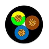 Molex / Flamar 155240-0088 (15 Meters) ການສື່ສານແລະການຄວບຄຸມ 3Ckt 19AWG TPE BK 15METER ລາຄາ ຕໍ່ ແມັດ