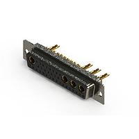 EDAC 628-36W4622-1N1 ຕົວເຊື່ອມຕໍ່ Mixed Contact D-Sub Connectors Vertical Combo Dsub