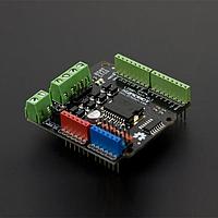 DFRobot DRI0017 ມອເຕ້ເຕີ/ຄອນໂຕລເລີເຣີການແລະຄວບຄຸມການເຄື່ອນໄຫວ 2A Motor Shield ສຳລັບ Arduino Twin