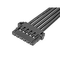 Molex 219656-2050 ສາຍສະແຕນລະດັບພິໂຄ-ລອກ F-F OTS Cbl Assy SR 50mm Au 5Ckts Blk