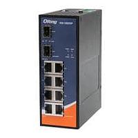 ORing IGS-1082GP ອຸປະກອນສະຫນັບສະຫນູນ Ethernet ບໍ່ມີການຈັດການ 10-port unmanaged switch; 8GE + 2 100/1000 SFP socket