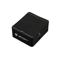 DFRobot FIT0788-V2 ເຄື່ອງປົວເຢັນເຫຼັກ Metal Cooling Case ພ້ອມ Heat Sink (ສາມາດໃຊ້ງານກັບ Raspberry Pi CM4 IoT Router Carrier Board)