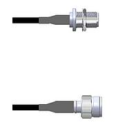 Amphenol Custom Cable Q-26059000M008i ສາຍສັນຍານ RF N-SJB/TNC-SP LMR24 8I