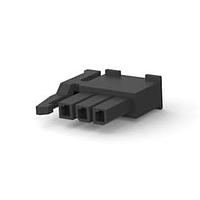 AMP Connectors - TE Connectivity 2029047-3 ຮູສິງຮັບສະຕູປ RECPT 3 POS ສີດຳ ຮູບແບບຕ່ຳ