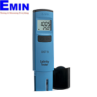 HANNA HI98326 Dist9 ເກືອ / ປາກກາອຸນຫະພູມ (70.0 ppt / 0.1 ppt; 50.0°C / 0.1°C)