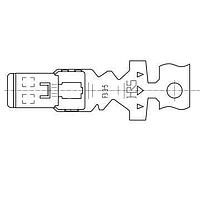 Hirose Electric GT13-2022/F3.3-5PCF ຂໍ້ຕໍ່ M TERMINAL 20-22AWG