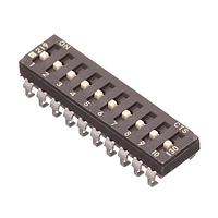 CTS Electronic Components 219-10MSTJRF ສະວິດ DIP ຕິດຢູ່ພື້ນຜິວ, DIP SWITCH ທອງ, 10-ຂາ, ຕົວກະຕຸ້ນລະດັບກາງ, ການປິດດ້ານລຸ່ມ, ການປິດດ້ານດ້ານດ້ານ, J-BEND, ມືດ, OFF