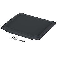 BOPLA 20251324 ປົກຄຸມ COVER, ດ້ານໜ້າ, BOCARD, 264 X 232.85 X 18.6MM, G, ສີເຫຼືອງອົມ. ຕິດດ້ວຍກຸມ, ພື້ນຜິວ MEM, ABS,