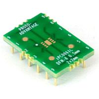 Chip Quik IPC0061C ອາເດັດເຕີຣ໌ DFN-8 ເປັນ DIP-12 SMT Adapter (0.5 mm pitch, 2.0 x 2.0 mm body) Compact Series