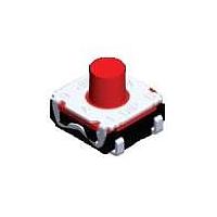 Diptronics T6WJ2SGQR ສະວິດຊ໌ຕັດສະເລີຍ SPST 50mA/32VDC 6.2SQ 350gf VERT