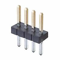 Harwin M50-3530442 ພິນສະຕຣິບ 4 WAY SIL VERT PC TAIL P/HDR