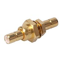HUBER+SUHNER 34_SMB-50-0-2/111_NE ຕົວແປງ RF - ໃນຊຸດ SMB jack(f) ເປັນ SMB jack(f) ບັງເຮດ