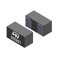 STMicroelectronics ESDL20-1BF4 ອຸປະກອນປ້ອງກັນ ESD ການບັງຄັບຕ່ຳ, ຄວາມຈຳກັດຕ່ຳ, ການປ້ອງກັນ ESD ສະເພາະໃນແນວສອງທາງ ແບບເສັ້ນດຽວ
