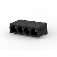 AMP Connectors - TE Connectivity 641968-3 ຕົວເຊື່ອມຕໍ່ປິນ & ໂຊເກດ 04P UMNL PIN HDR ASY POL 94VO