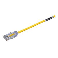 Panduit UTP28SP1MYL ສາຍສັ້ນສະບັບ Cat 6 ສະເພາະສຳລັບສາຍສົ່ງສັນຍາຍສະຫຼຸບສາຍສົ່ງສັນຍາຍ Category 6