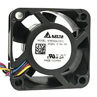 Delta Electronics, Inc. EFB0424VHD-CP0 ພັນລະຫັດ Axial DC Axial Fan, 40x40x20mm, 24VDC, 9.398CFM, 1.44W, 37.3dBA, 9000RPM, Tach/PWM