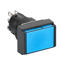 SCHNEIDER XB6EDW6J1P ສະຫຼຸບສະຫຼຸບ IPB SPG Ret Rect. ສີຟ້າ 12V 1 NO/NC