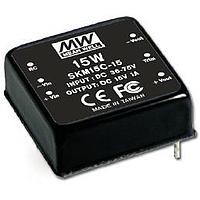 MEAN WELL SKM15B-12 ອິສເອລເທດ 15W 18-36Vin 12Vout 125-1250mA 1x1 ຂະໜາດ