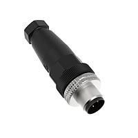 Banner Engineering FIC-M12M4 ອິວໂຣ-ສະໄຕລ ອາແດບເຕີຟິວ ວາຍເຣບເບີ ຟິວ ເວຍເບີ ເມຍ M12; 4-ພິນ, ບໍ່ມີການປົກກັນ, IP67; ເຄື່ອງປະກອບພາສຕິກ, ຕົວເຊື່ອມຕົວຕົງ; ຟິວ ອາແດບເຕີ