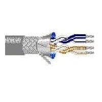 Belden 8102 0601000 ເຄືອຂ່າຍ 24AWG 2PR SHIELD 1000ft SPOOL CHROME