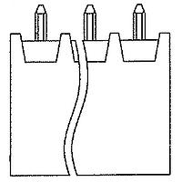 Amphenol Anytek NR10110000G0G Headers NR-3.5 2*5P ສີດຳ ບໍ່ມີ flange,180D