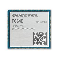 Quectel FC64EABMD IEEE 802.11 a/b/g/n/ac/ax, Bluetooth 5.2 Wi-Fi 6, 802.11a/ b/ g/ n/ ac/ ax, 2  2 + 2  2, 2.4/ 5 GHz ສອງແຖວ, Bluetooth 5.2, DBS, ສະໜອງການຢູ່ຮ່ວມຂອງໂມດູນເຊື່ອມຕໍ່ເຄືອຂ່າຍເຄືອກມືຖື