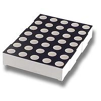 Broadcom HDSP-711G ວັດຖຸປະສົງທົ່ວໄປ ສີຂຽວ 573nm 0.68in 5x7 ແມັດຣິກສະເຕີດ