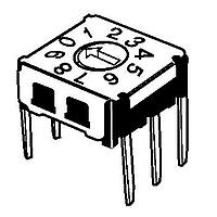Omron Electronics A6KS-102RF-P ສະຫນັບ DIP SMT 3x3 Terminal 10P Top-Act, Flat, Wht