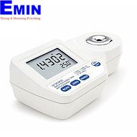 HANNA HI96800 Digital Refractometer ສໍາລັບດັດຊະນີ Refractive Index ແລະ Brix (0.0-85.0% Brix; 1.3300-1.5080 nD; 1.3330-1.5040 nD₂₀)