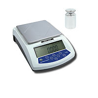 WITEG WBA-6200 ຍອດເງິນຫ້ອງທົດລອງມາດຕະຖານສູງ (0.01 - 6200 g)