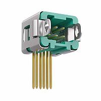 Harwin G125-MH20605L3P ຮອດເດີແລະຮ້ອງສາຍ MHRZ 4.5MM/SMT 2X03P