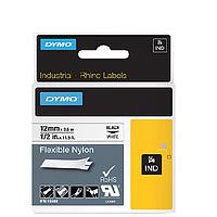 DYMO 63020766 IND ປ້າຍ Nylon ທີ່ມີຄວາມຍືດຫຍຸ່ນ (12mm x 3.5m)