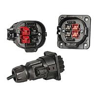 Anderson Power Products PS2T40-5X ອຸປະກອນເສີມ 2 ຮູ, MP CG40, ຂະໜາດສາຍສູງ 3.8-5.0mm (.15"-.20")