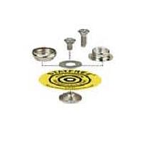 Desco 09864 ຊະນຸກຸ່ມຕິດຕັ້ງ SNAP Fasteners SNAP MOUNTING KIT 10MM