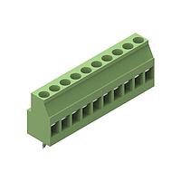 Wurth Elektronik 691244510010 ບລັອກຂໍ້ຕໍ່ຄົງທີ່ WR-TBL 5.08mm Pitch Rising Cage 10P